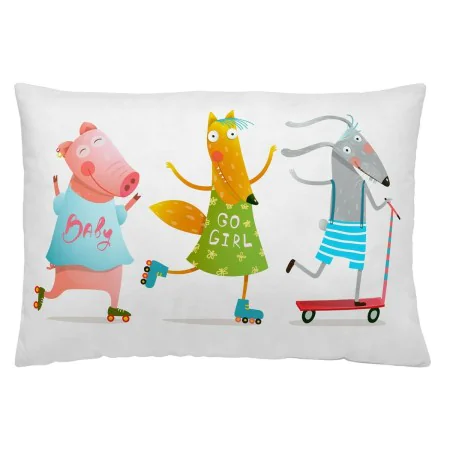 Cushion cover Naturals Cool Dude (50 x 30 cm) by Naturals, Cushion Covers - Ref: S2806848, Price: 4,78 €, Discount: %