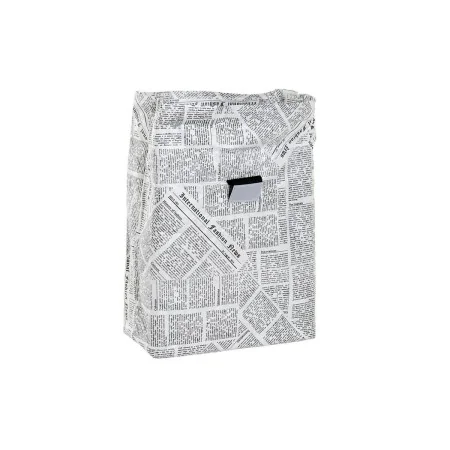 Sac à goûter DKD Home Decor Thermique Blanc Noir 20 x 10 x 28 cm de DKD Home Decor, Stockage des aliments - Réf : S3025668, P...