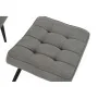 Siège DKD Home Decor Noir Gris Métal 69 x 77 x 91 cm de DKD Home Decor, Chaises - Réf : S3033253, Prix : 189,20 €, Remise : %