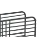 Porte-serviettes DKD Home Decor Grille Noir Métal 15,5 x 6,5 x 11,5 cm de DKD Home Decor, Étagères et supports - Réf : S30372...