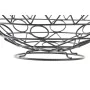 Fruit Bowl DKD Home Decor Black Metal Aluminium Geometric 28 x 28 x 10 cm by DKD Home Decor, Bowls and large cups - Ref: S303...