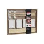 Conjunto de sushi DKD Home Decor Metal Bambu Branco Natural Oriental 30 x 40 cm 28 x 22 x 2,5 cm (9 Peças) de DKD Home Decor,...