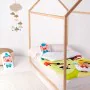 Quilted Zipper Bedding HappyFriday Mr Fox Piggys Multicolour 105 x 200 cm by HappyFriday, Slumber Bags - Ref: D1609806, Price...