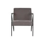 Poltrona DKD Home Decor Grigio Metallo Poliestere (64 x 69,5 x 76 cm) di DKD Home Decor, Sedie - Rif: S3040710, Prezzo: 150,8...