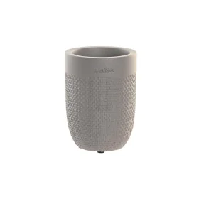 Vaso DKD Home Decor 8 x 8 x 10,5 cm Gris Cemento de DKD Home Decor, Soportes y dispensadores - Ref: S3040997, Precio: 8,09 €,...