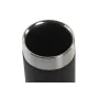 Suporte para a escova de Dentes DKD Home Decor Preto Prateado Resina Aço inoxidável 7 x 7 x 10,5 cm (12 Unidades) de DKD Home...