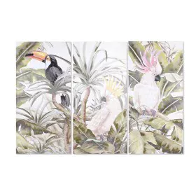 Cadre DKD Home Decor Tropical 90 x 3 x 190 cm (3 Unités) de DKD Home Decor, Impressions sur toile - Réf : S3042906, Prix : 21...