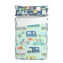 Copripiumone a sacco con Piumone HappyFriday Moshi Moshi Holidays Multicolore 105 x 200 cm di HappyFriday, Sacchi a pelo - Ri...