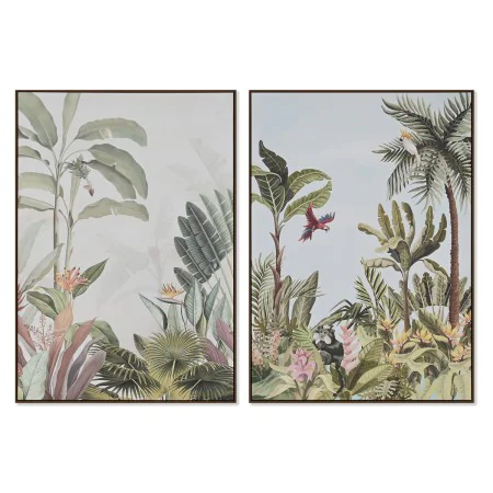 Painting Home ESPRIT Tropical 100 x 4 x 140 cm (2 Units) by Home ESPRIT, Prints on Canvas - Ref: S3054771, Price: 196,10 €, D...