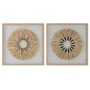 Painting Home ESPRIT Modern Circles 60 x 3,5 x 60 cm (2 Units) by Home ESPRIT, Prints on Canvas - Ref: S3055613, Price: 101,1...