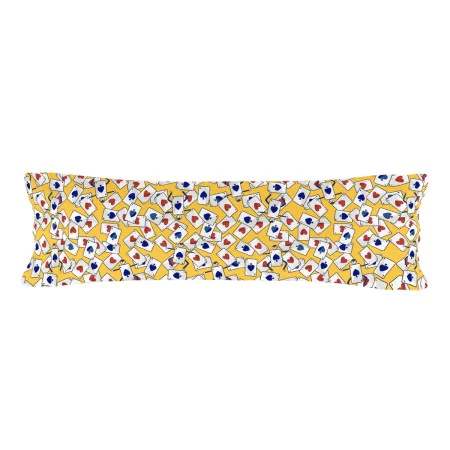 Federa HappyFriday Mr Fox Tea Time Multicolore 45 x 125 cm di HappyFriday, Lenzuola e federe per cuscino - Rif: D1609825, Pre...