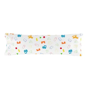 Pillowcase HappyFriday Mr Fox Wooden Puppet Multicolour 45 x 125 cm by HappyFriday, Sheets and pillowcases - Ref: D1609827, P...