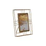 Moldura de Fotos Home ESPRIT Dourado Metal Cristal 17,5 x 2,5 x 22,5 cm (12 Unidades) de Home ESPRIT, Molduras de parede e me...