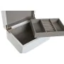 Boîte à bijoux Home ESPRIT Blanc Crème Bois Bois MDF 20 x 15,5 x 9,5 cm de Home ESPRIT, Organiseurs de bijoux - Réf : S305631...