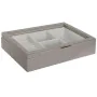 Caja-Joyero Home ESPRIT Beige Cristal 29,5 x 19,5 x 6 cm de Home ESPRIT, Organizadores de joyas - Ref: S3056312, Precio: 23,3...