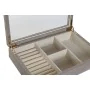 Caja-Joyero Home ESPRIT Beige Cristal 29,5 x 19,5 x 6 cm de Home ESPRIT, Organizadores de joyas - Ref: S3056312, Precio: 23,3...