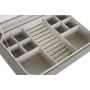 Caja-Joyero Home ESPRIT Beige Cristal 30 x 21 x 6 cm de Home ESPRIT, Organizadores de joyas - Ref: S3056313, Precio: 23,39 €,...