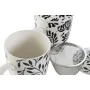 Taza con Filtro para Infusiones Home ESPRIT Azul Blanco Negro Moderno 340 ml (2 Unidades) de Home ESPRIT, Tazas - Ref: S30564...