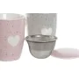 Cup with Tea Filter Home ESPRIT Grey Pink 340 ml (2 Units) by Home ESPRIT, Cups - Ref: S3056411, Price: 9,30 €, Discount: %