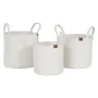 Set de basket Home ESPRIT Blanc Moderne 30 x 30 x 28 cm (3 Pièces) de Home ESPRIT, Boîtes - Réf : S3056898, Prix : 39,12 €, R...