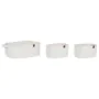 Set di Cestini Home ESPRIT Bianco Moderno 34 x 25 x 14 cm (3 Pezzi) di Home ESPRIT, Scatole decorative - Rif: S3056902, Prezz...