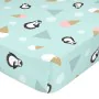 Fitted sheet HappyFriday HAPPYNOIS Multicolour 105 x 200 x 32 cm by HappyFriday, Sheets and pillowcases - Ref: D1609835, Pric...