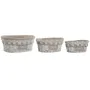 Set de basket Home ESPRIT Blanc Beige osier 36 x 29 x 15 cm (3 Pièces) de Home ESPRIT, Boîtes - Réf : S3057042, Prix : 23,12 ...