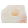 Portacandele DKD Home Decor Rosa Naturale Esci 11 x 11 x 5 cm (2 Unità) di DKD Home Decor, Candelieri e portacandele - Rif: S...