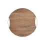 Cutting board Home ESPRIT Golden Natural Metal Acacia 32,3 x 31,3 x 1,4 cm by Home ESPRIT, Chopping boards - Ref: S3057551, P...