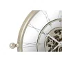 Orologio da Parete Home ESPRIT Champagne Ferro Specchio 67 x 8 x 67 cm di Home ESPRIT, Orologi da parete - Rif: S3057646, Pre...