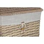 Conjunto de Cestas Home ESPRIT Bege Natural vime 47 x 35 x 55 cm 5 Peças de Home ESPRIT, Cestos para fornos rebatíveis - Ref:...