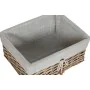 Conjunto de Cestas Home ESPRIT Bege Natural vime 47 x 35 x 55 cm 5 Peças de Home ESPRIT, Cestos para fornos rebatíveis - Ref:...