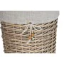 Juego de Cestas Home ESPRIT Beige Natural Mimbre 45 x 45 x 55 cm 3 Piezas de Home ESPRIT, Cestos para la colada - Ref: S30578...