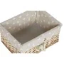 Set de basket Home ESPRIT Vert Beige Naturel osier 47 x 35 x 55 cm 5 Pièces de Home ESPRIT, Corbeilles à linge - Réf : S30578...