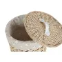 Basket set Home ESPRIT Green Natural wicker 45 x 45 x 55 cm 3 Pieces by Home ESPRIT, Laundry Baskets - Ref: S3057812, Price: ...