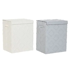 Basket Home ESPRIT Grey Cream 40 x 30 x 50 cm (2 Units) by Home ESPRIT, Boxes - Ref: S3057950, Price: 37,28 €, Discount: %