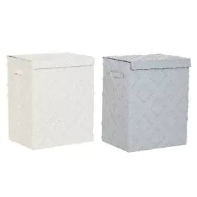 Cestino Home ESPRIT Grigio Crema 40 x 30 x 50 cm (2 Unità) di Home ESPRIT, Scatole decorative - Rif: S3057950, Prezzo: 37,28 ...