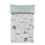 Bedding set HappyFriday Moshi Moshi Best buddies Multicolour Single 2 Pieces by HappyFriday, Sheets and pillowcases - Ref: D1...