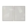 Painting Home ESPRIT White Modern 75 x 4 x 100 cm (2 Units) by Home ESPRIT, Prints on Canvas - Ref: S3058394, Price: 158,91 €...