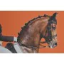 Painting Home ESPRIT Brown Orange Modern Horse 60 x 4 x 90 cm (2 Units) by Home ESPRIT, Prints on Canvas - Ref: S3058400, Pri...