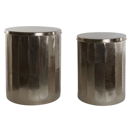 Set of 2 tables Home ESPRIT Golden Metal 42 x 42 x 52 cm by Home ESPRIT, Tables - Ref: S3058417, Price: 157,42 €, Discount: %