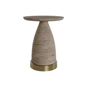 Table d'appoint Home ESPRIT Doré Naturel Bois Métal 41 x 41 x 53 cm de Home ESPRIT, Tables - Réf : S3058420, Prix : 158,56 €,...