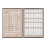 Cadre Home ESPRIT Blanc Naturel Moderne Urbaine (2 Unités) de Home ESPRIT, Impressions sur toile - Réf : S3058427, Prix : 133...