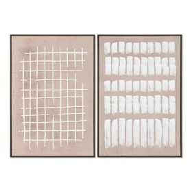 Cadre Home ESPRIT Blanc Naturel Moderne Urbaine (2 Unités) de Home ESPRIT, Impressions sur toile - Réf : S3058427, Prix : 150...