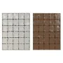 Painting Home ESPRIT Beige Terracotta Squared Modern 75 x 6 x 100 cm (2 Units) by Home ESPRIT, Prints on Canvas - Ref: S30584...