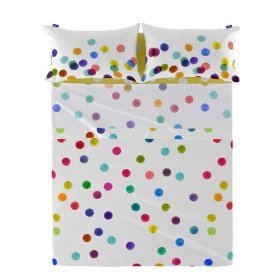 Drap HappyFriday Confetti Multicouleur 180 x 270 cm (Confetti) de HappyFriday, Draps et taies d'oreiller - Réf : D1609859, Pr...