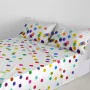 Lenzuolo Superiore HappyFriday Confetti Multicolore 180 x 270 cm (Coriandoli) di HappyFriday, Lenzuola e federe per cuscino -...