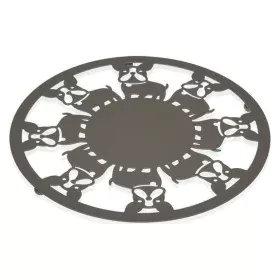 Table Mat Versa Metal (22 x 1 x 22 cm) by Versa, Place Mats - Ref: S3401176, Price: 4,36 €, Discount: %