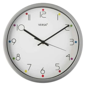 Horloge Murale Versa Plastique (0,4 x 30,5 x 30,5 cm) de Versa, Pendules murales - Réf : S3403305, Prix : 12,33 €, Remise : %