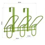 Door Coat Rack Versa Metal (12 x 26 x 20 cm) by Versa, Coat Racks - Ref: S3406500, Price: 4,36 €, Discount: %